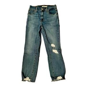 Levi's Women's 724 High Rise Straight Crop Jeans Size 26